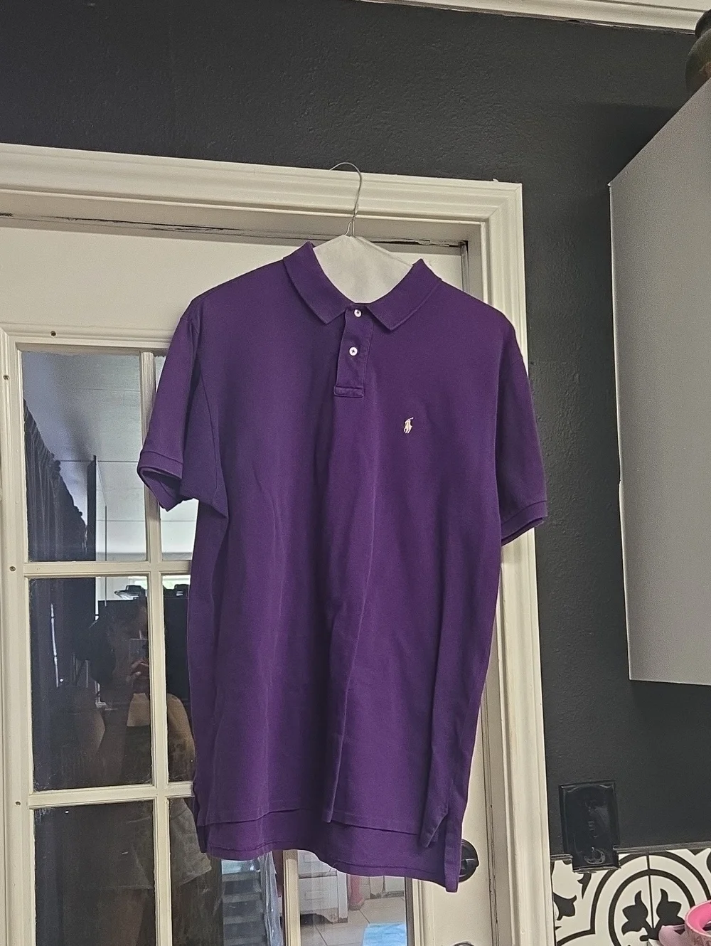 Ralph Lauren Purple Polo - Short Sleeve Embroidered Logo
